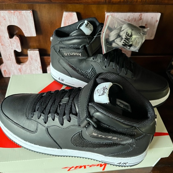 Nike Air Force 1 X Stussy 07 Mid - Picture 6 of 10